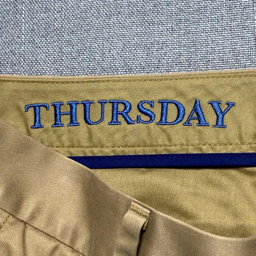 Bonobos Mens Thursday Weekday Warrior Slim Fit Chinos Tan Khaki Pants 32x34 NWOT